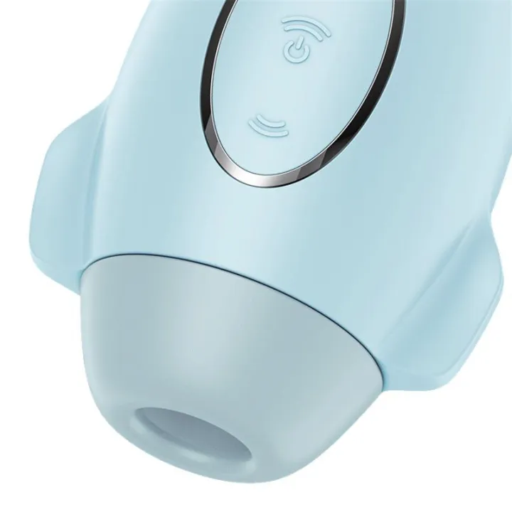 Mission Control Succionador y Vibrador Azul de Satisfyer