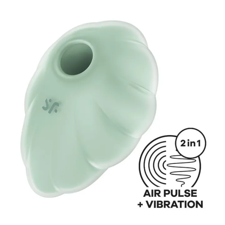 Cloud Dancer Succionador y Vibrador Menta de Satisfyer