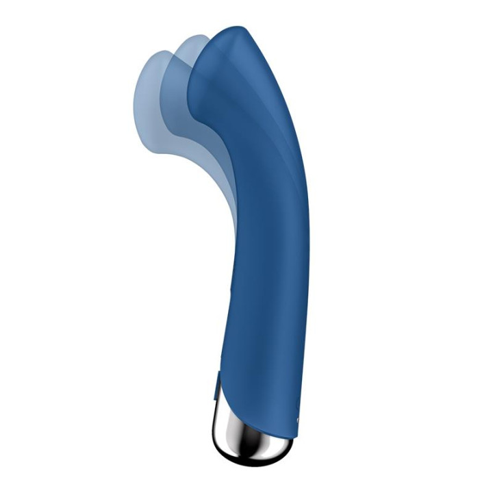 Spinning G-Spot 1 Vibrador y Rotador Azul de Satisfyer | VibraZon