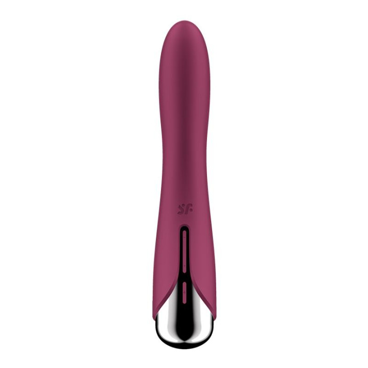 Spinning Vibe 1 Vibrador y Rotador Rojo de Satisfyer | VibraZon