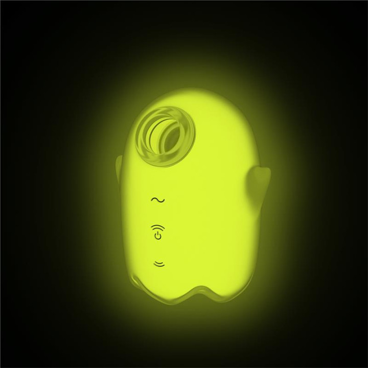 Glowing Ghost Succionador Brilla en la Oscuridad Amarillo de Satisfyer | VibraZon