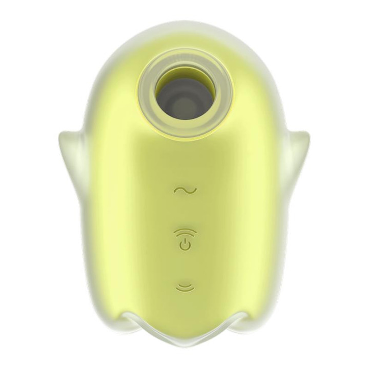 Glowing Ghost Succionador Brilla en la Oscuridad Amarillo de Satisfyer | VibraZon