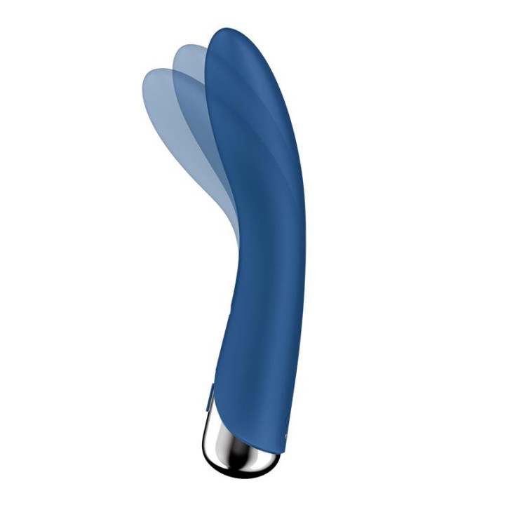 Spinning Vibe 1 Vibrador y Rotador Azul de Satisfyer | VibraZon