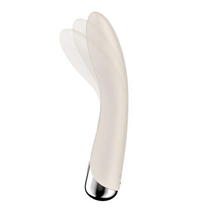 Spinning Vibe 1 Vibrador y Rotador Beige de Satisfyer | VibraZon