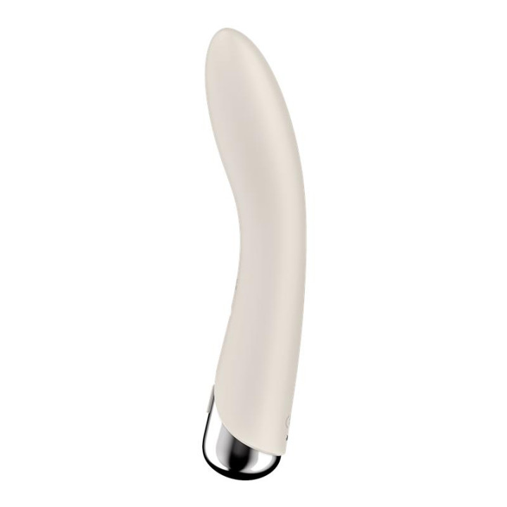 Spinning Vibe 1 Vibrador y Rotador Beige de Satisfyer | VibraZon