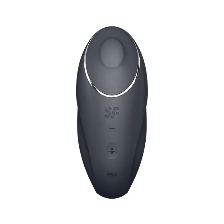 Tap and Climax 1 Vibración y Tapping Negro de Satisfyer