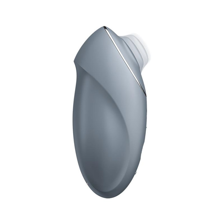 Tap and Climax 1 Vibrador y Tapping Gris de Satisfyer | VibraZon