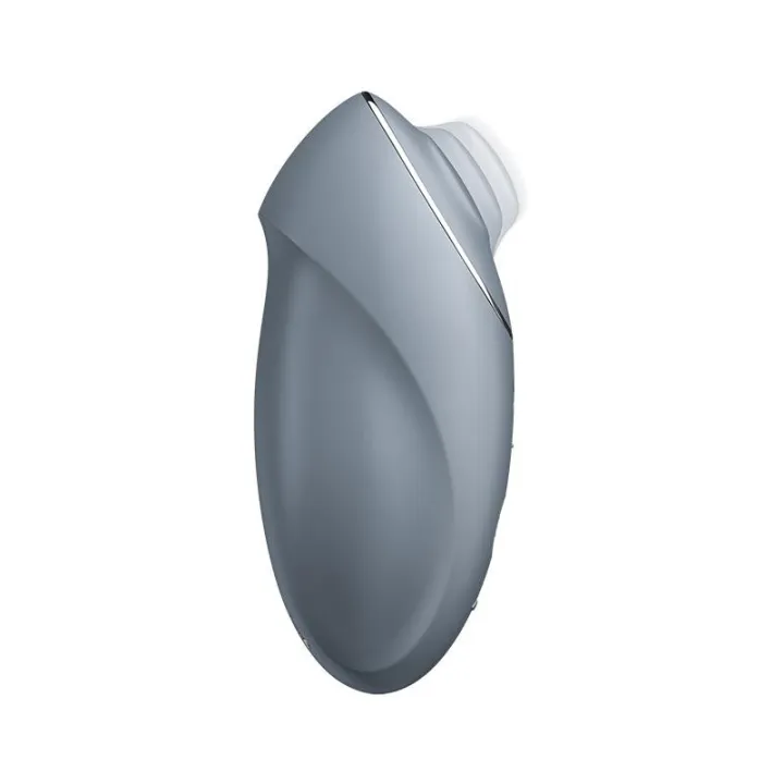 Tap and Climax 1 Vibrador y Tapping Gris de Satisfyer