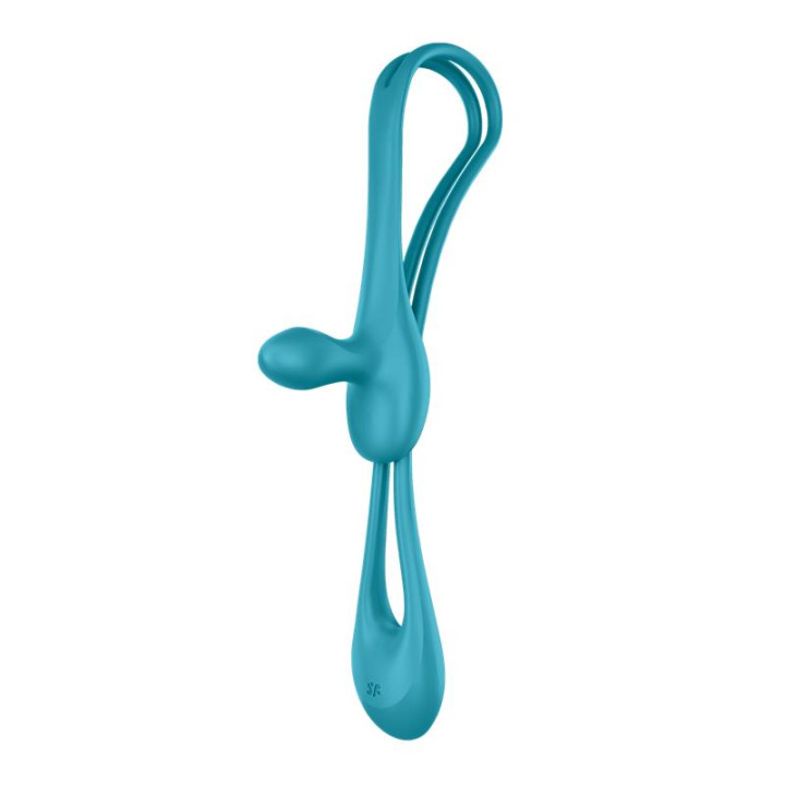 Plug & Play 1 Vibrador Anal Flexible Azul de Satisfyer | VibraZon