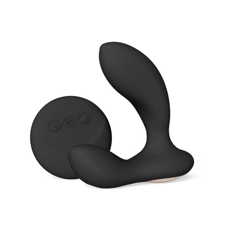 Hugo 2 Masajeador Prostático con Control Remoto Negro de Lelo | VibraZon