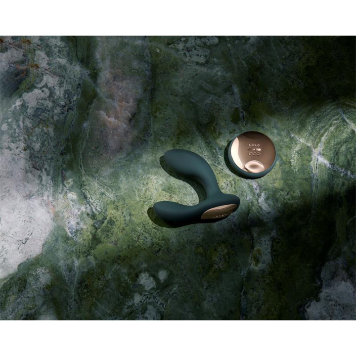 Hugo 2 Masajeador Prostático con Control Remoto Verde de Lelo | VibraZon