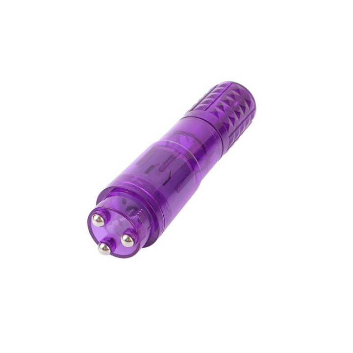 Mini Masajeador 3 Cabezales Purpura de Chisa | VibraZon
