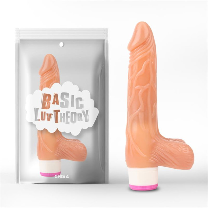 Vibrador Multi Velocidad Realista 20 cm Natural de Chisa | VibraZon
