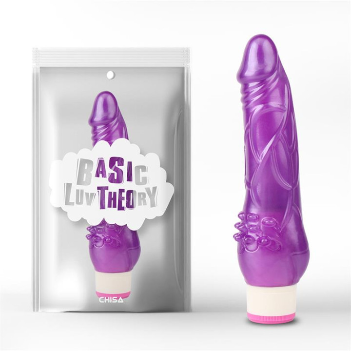 Vibrador Multi Velocidad 20.5 cm Púrpura de Chisa | VibraZon