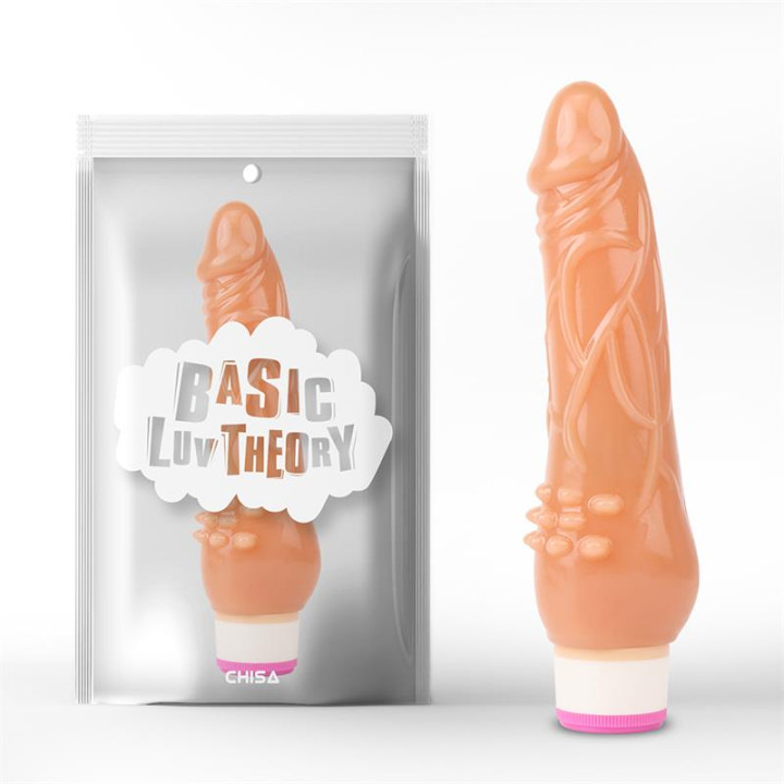 Vibrador Multi Velocidad 20.5 cm Natural de Chisa | VibraZon
