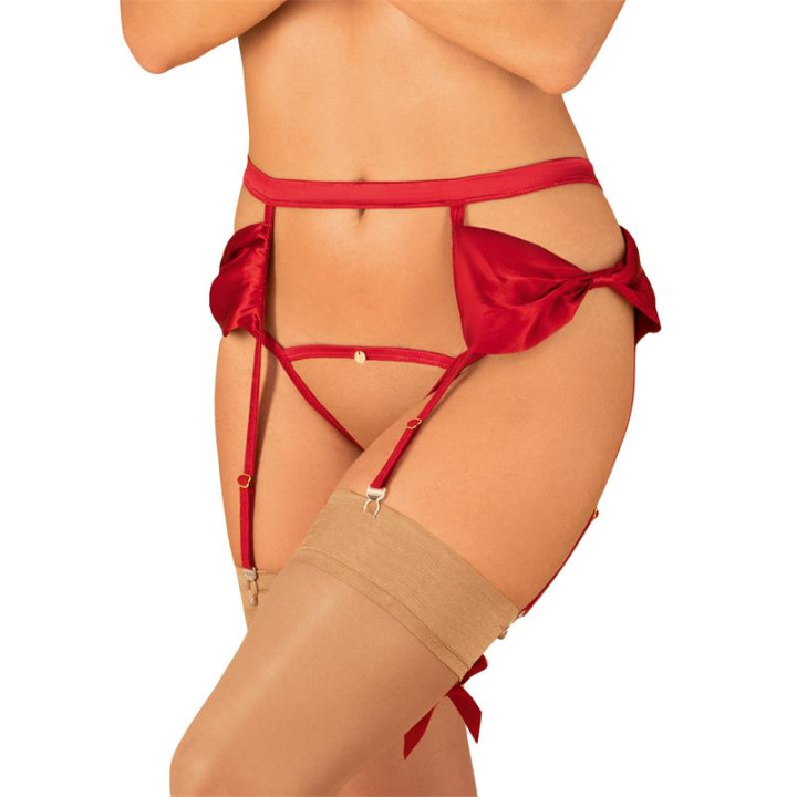 Rubinesa Liguero y Tanga de Obsessive | VibraZon