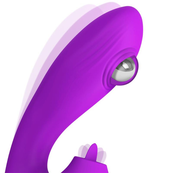 No. TwentyOne Vibrador con Bola Pulsante y Lengua Estimuladora de Action | VibraZon
