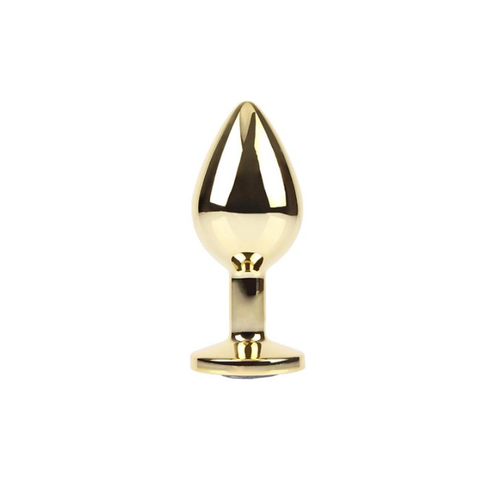 Plug Anal de Metal con Joya Talla M de Chisa | VibraZon