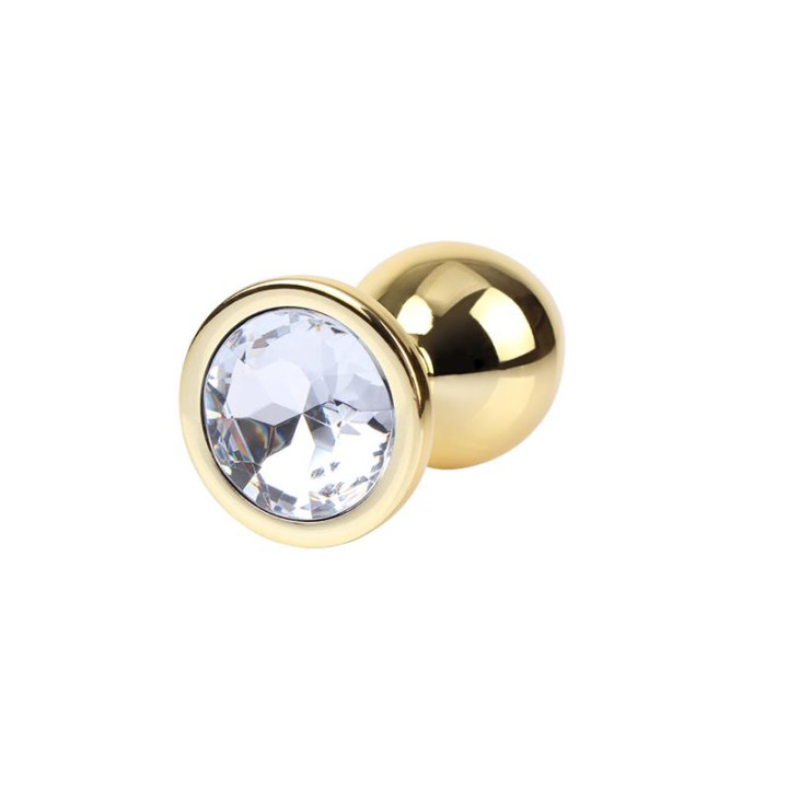 Plug Anal de Metal con Joya Talla M de Chisa | VibraZon