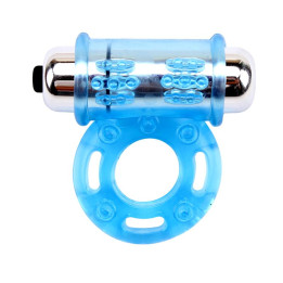 Anillo Vibrador para el Pene Bull Ring Azul de Chisa | VibraZon