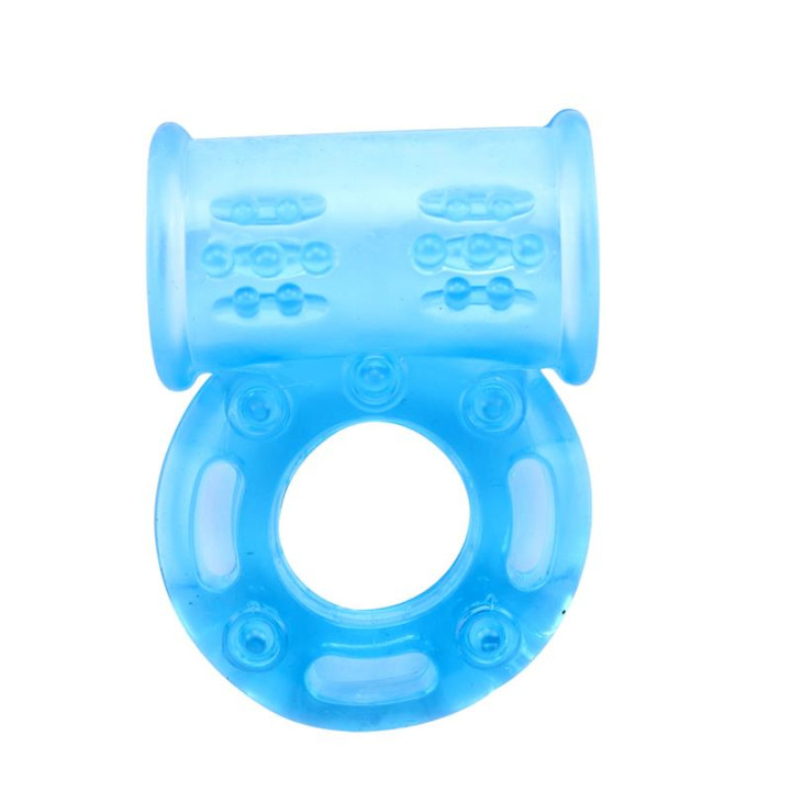 Anillo Vibrador para el Pene Bull Ring Azul de Chisa | VibraZon