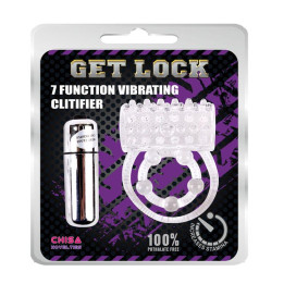 Anillo Vibrador para el Pene Clear Transparente de Chisa | VibraZon