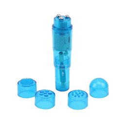 Masajeador Hi-Basic 10.8 cm Azul de Chisa | VibraZon
