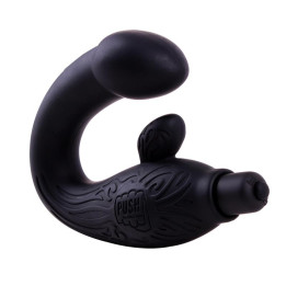 Masajeador Prostático Silicona Negro de Chisa | VibraZon
