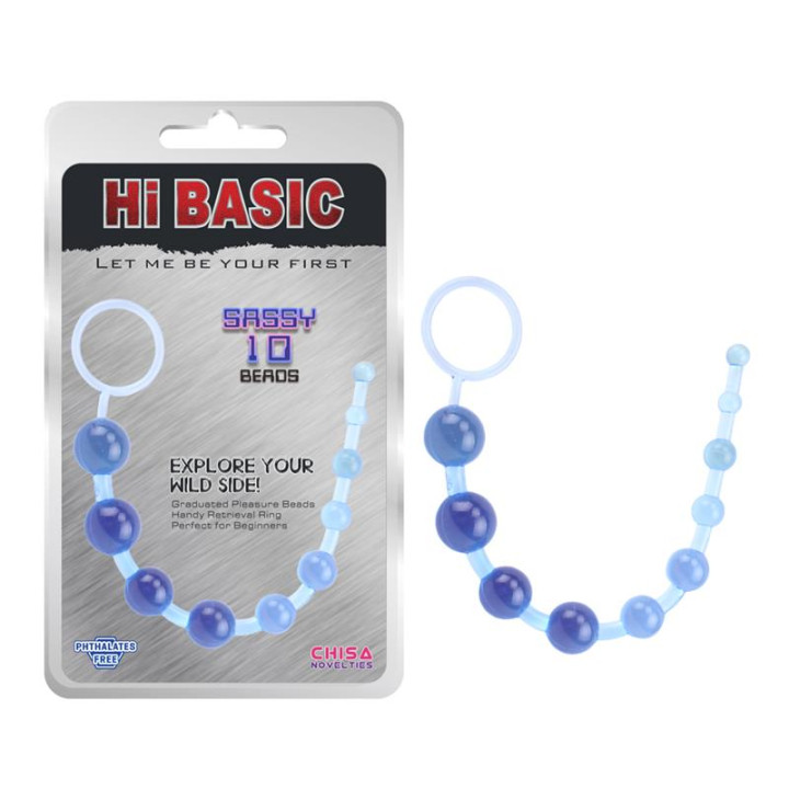 Bolas Tailandesas Sassy 30 cm Azul de Chisa | VibraZon