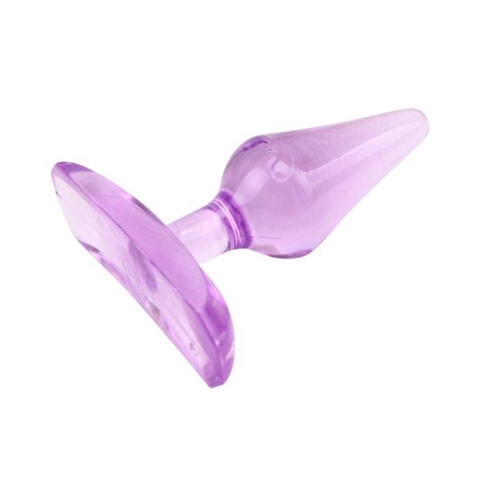 Plug Anal Gun Drops Púrpura 6,6 x 2,4cm de Chisa | VibraZon