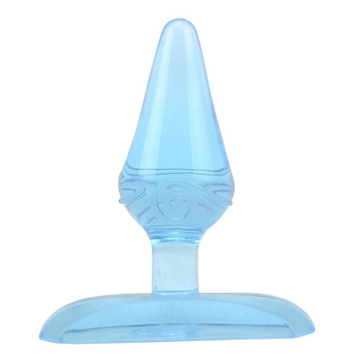 Plug Anal Gun Drops Azul 6,6 x 2,4cm de Chisa | VibraZon