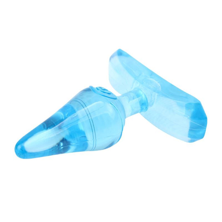 Plug Anal Gun Drops Azul 6,6 x 2,4cm de Chisa | VibraZon