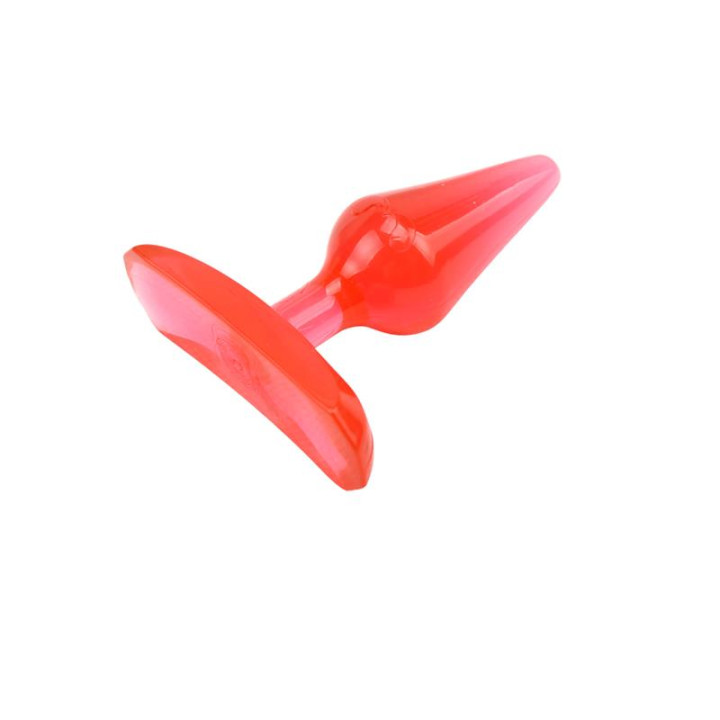 Plug Anal Gun Drops Rojo 6,6 x 2,4cm de Chisa | VibraZon