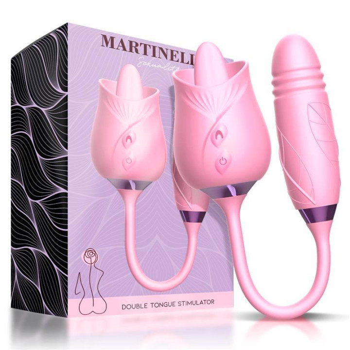 Martinella Lengua Estimuladora Clítoris y Huevo con Thrusting | VibraZon