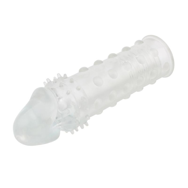 Funda para el Pene Extra Texture Transparente de Chisa | VibraZon