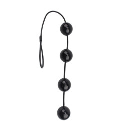 Bolas Vaginales y Anales 55 x 4 cm Negro de Chisa | VibraZon