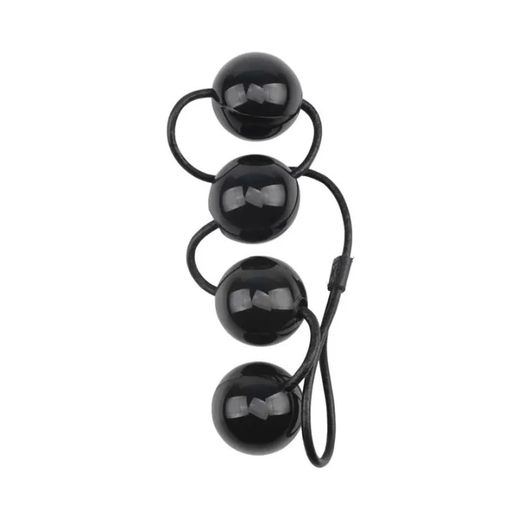 Bolas Vaginales y Anales 55 x 4 cm Negro de Chisa