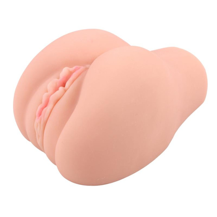 Masturbador Fill Her Up T-Skin 17.7 cm Natural de Chisa | VibraZon