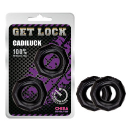 Anillos para el Pene Cadiluck Negro de Chisa | VibraZon