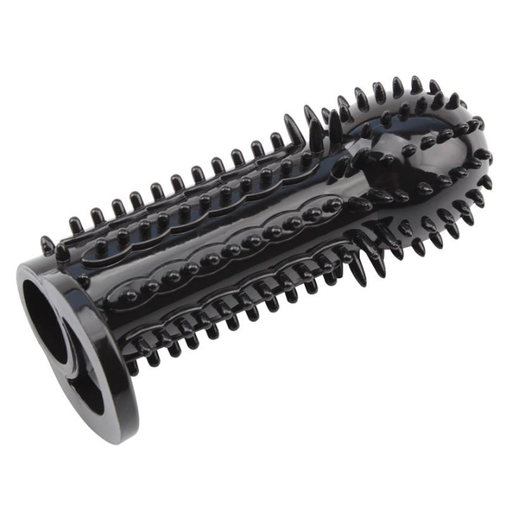 Funda para el Pene Nubby Negro de Chisa | VibraZon