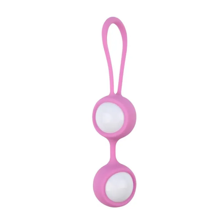 Bolas Geisha MisSweet 17.7 cm Silicona Rosa de Chisa