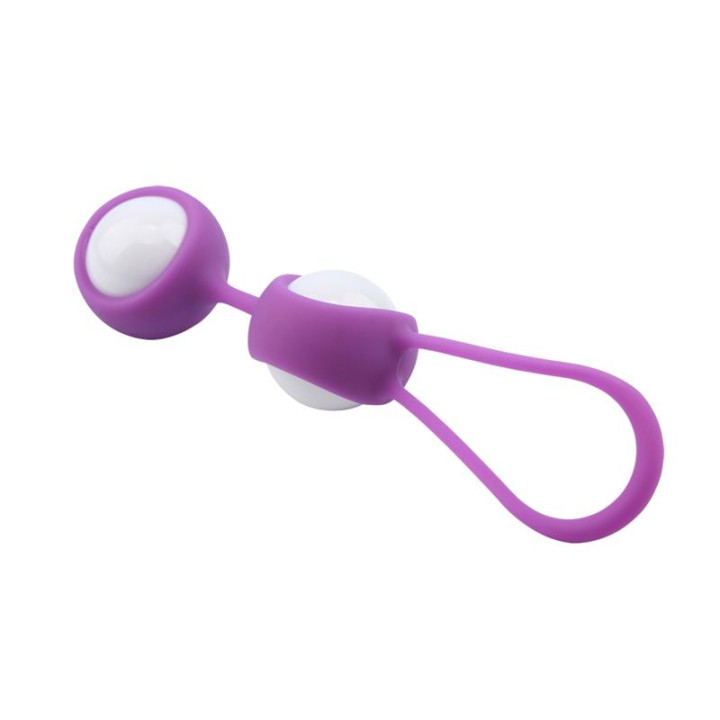 Bolas Geisha MisSweet 17.7 cm Silicona Púrpura de Chisa | VibraZon
