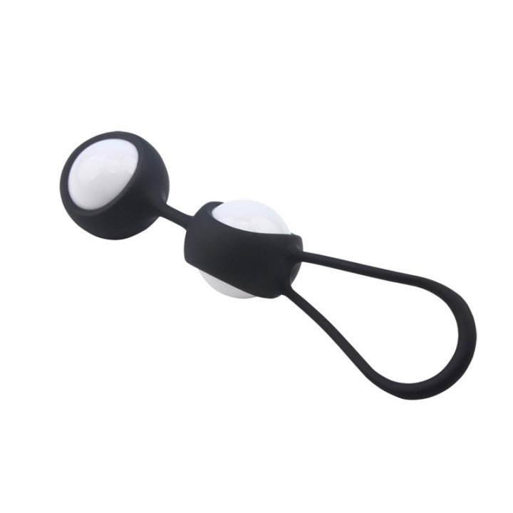 Bolas Geisha MisSweet 17.7 cm Silicona Negro de Chisa | VibraZon