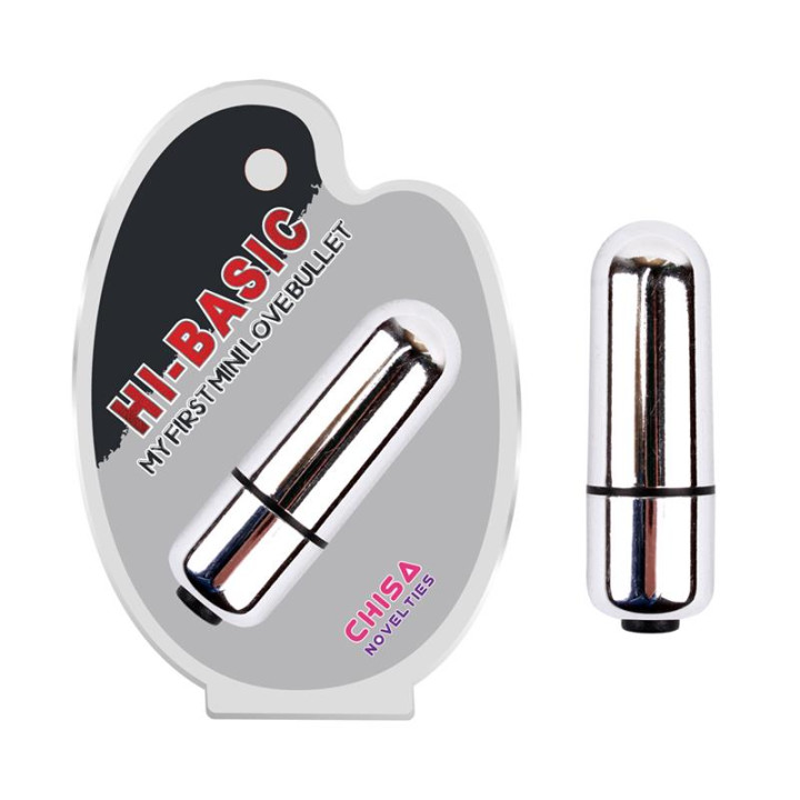 Bala Vibradora Hi-Basic 5.8 x 1.8 cm Plata de Chisa | VibraZon