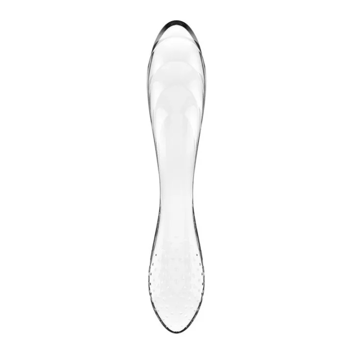 Estimulador de Cristal Dazzling Crystal 1 Hot and Cold Transparente de Satisfyer