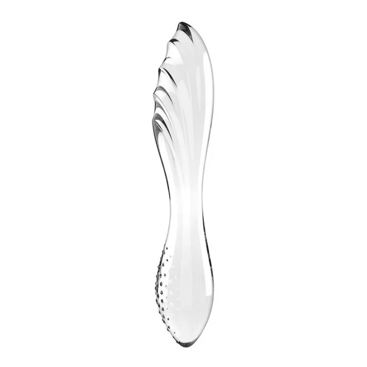 Estimulador de Cristal Dazzling Crystal 1 Hot and Cold Transparente de Satisfyer