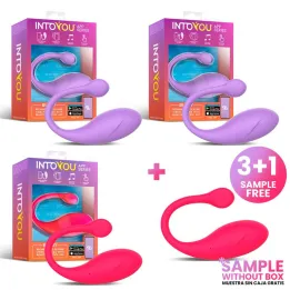 Pack 3+1 Bulby Huevo Vibrador con APP de Intoyou App Series