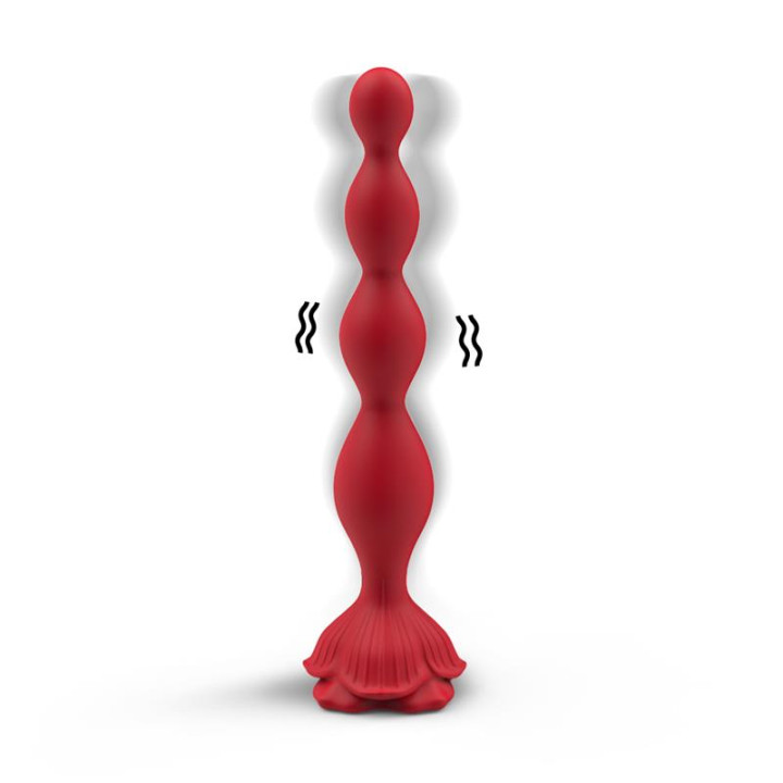 Cadena Anal con Vibración Base de Rosa de Urban Sky | VibraZon