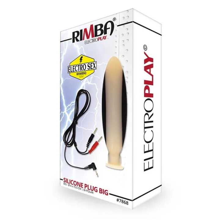 Plug Anal de Silicona de Electro Play