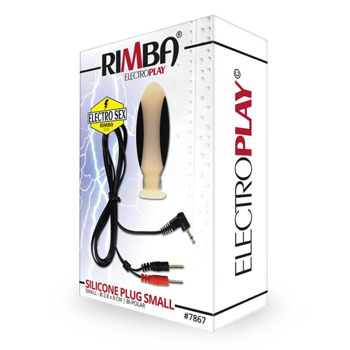 Plug Anal de Silicona de Electro Play | VibraZon